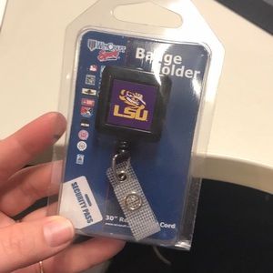 LSU Badge Holder